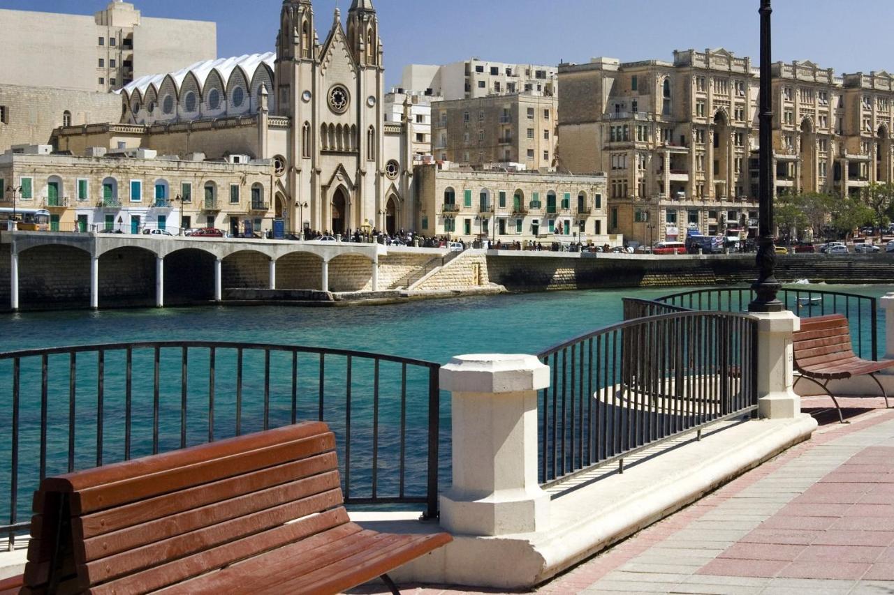 Modern 1Br Apartment Central Location Gzira Bagian luar foto